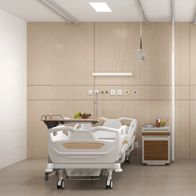 Patient Mechanical 3 Functions Medical ICU Manual Hospital Care Bed