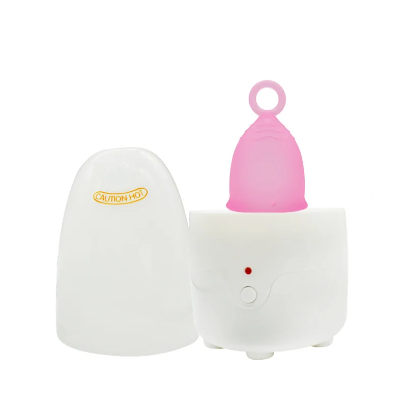 Menstrual Cup & Disc Boiler Sterilizer  Clean Your Period Cup in Boiling Water Kills 99.9% of Germs with Cleaner Boiling