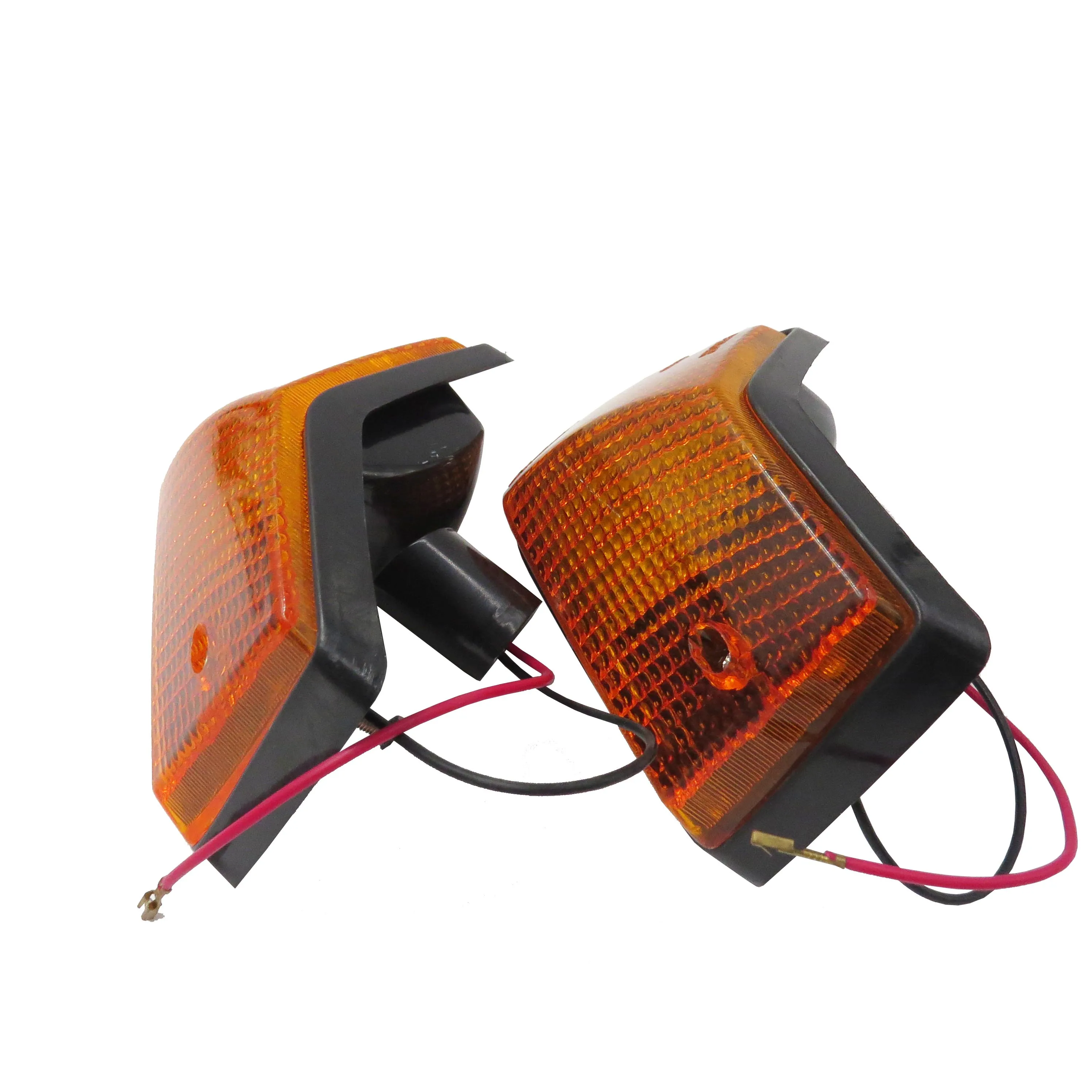 Самокат передний сигнал поворота для Vespa Px P125 P150 P200 Px125 Px150 Px200 Vsx Vnx объектив красный/янтарный прозрачные лампы