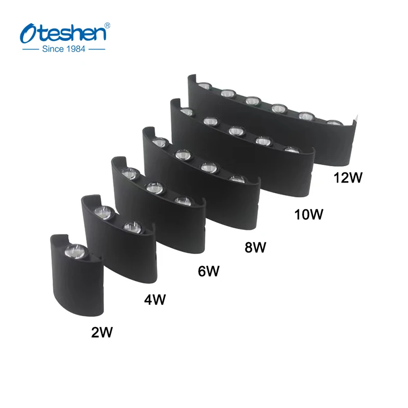 Modern Outdoor Wall Lights IP65 Waterproof Wall Mounted Up And Down Decorative Wall Lighting For Home Hotel