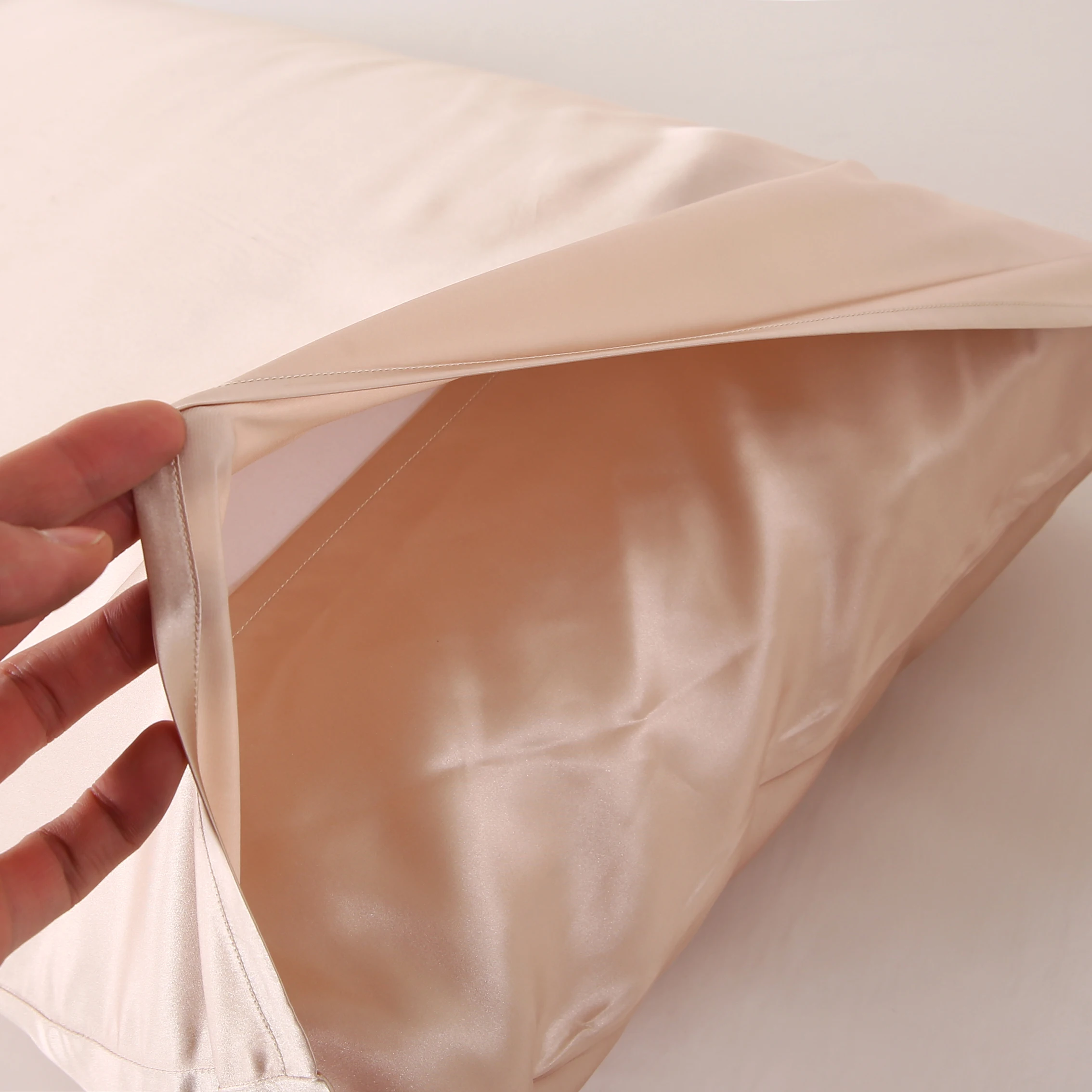 Zipper And Envelope Natural Mulberry Silk Pillowcase Pillow Cover 100% Pure Satin Silk Pillow case