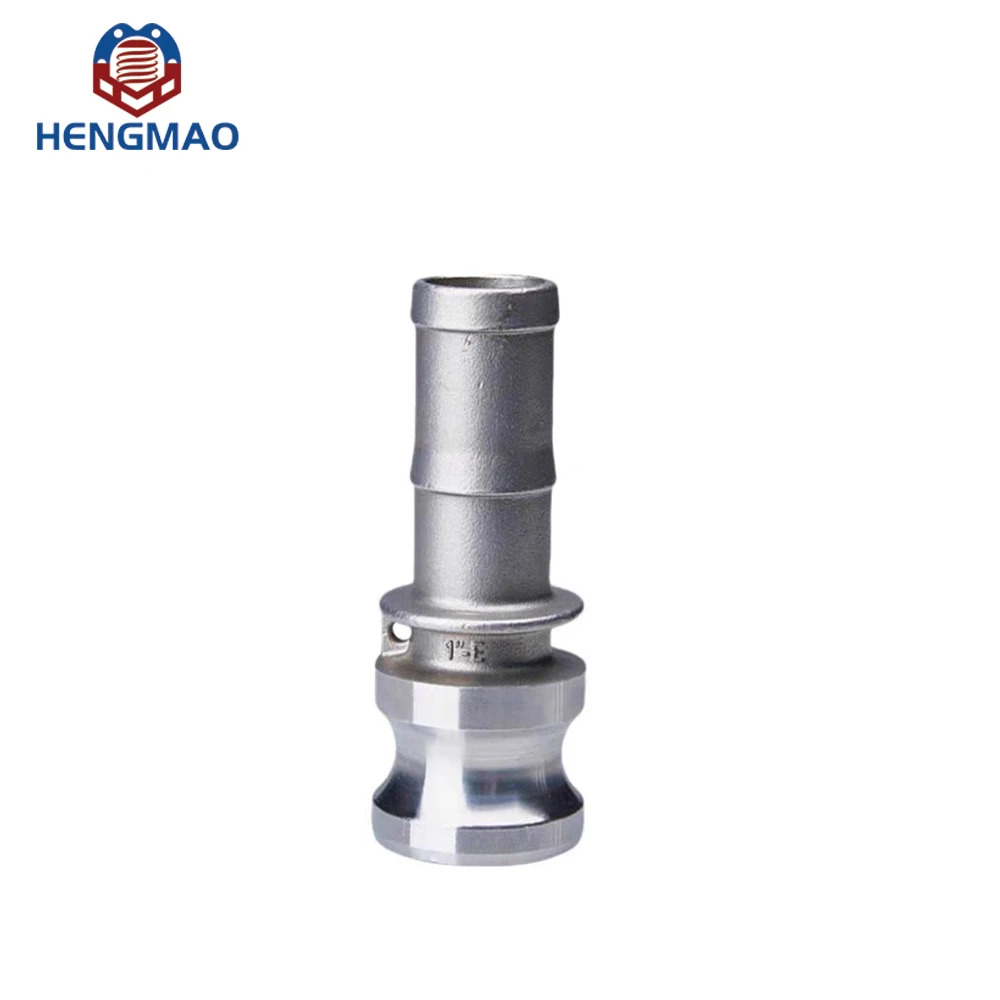 Stainless Steel 304 316 Flexible Quick Hose Coupler Type E Camlock Coupling Quick Connector