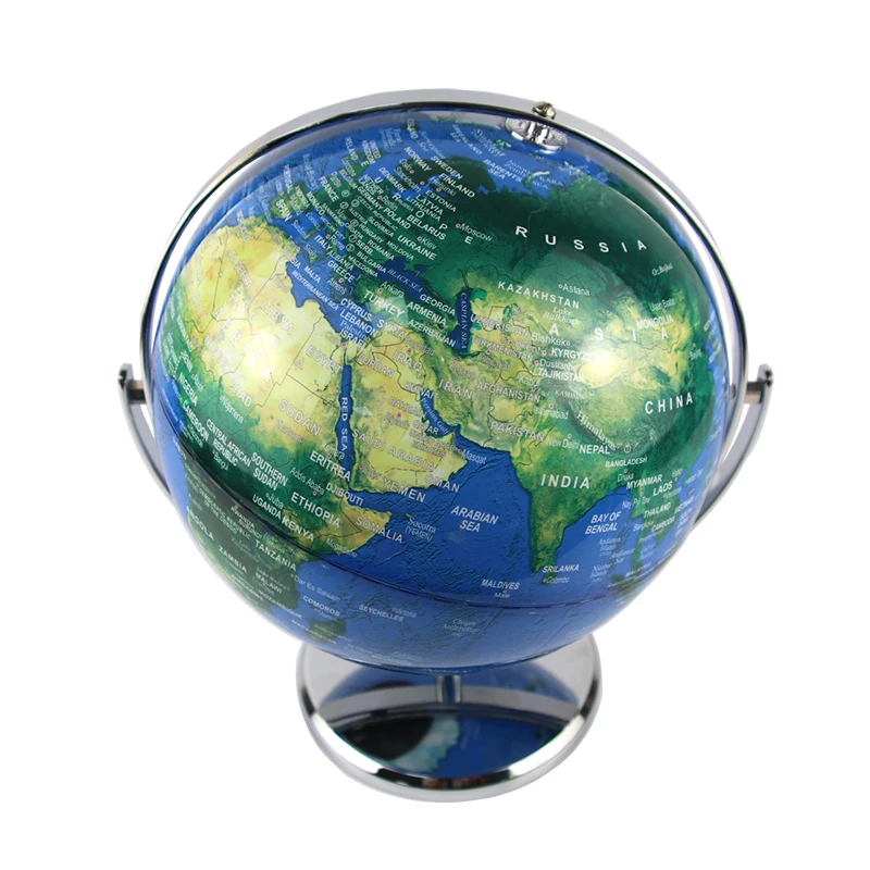 Kinglobe Wholesale Good Quality Competitive Price Decorative Antique World Globe 6 with Stable Metal Stand Desktop Earth Globe