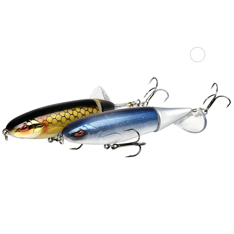 ALLBLUE WHOPPER POPPER 90mm Topwater Hard Bait Plastic Fishing Lure