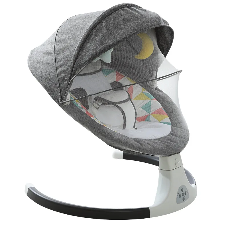 Electric rocking chair factory direct supply first-hand source factory smart swing cradle bed bluetooth remote control matching