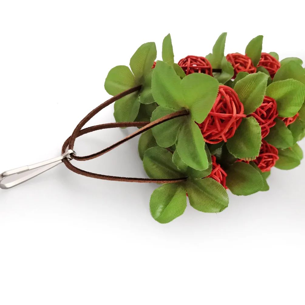 Bird Interactive Toy Natural Wood Rattan Hanging Parrot Toy