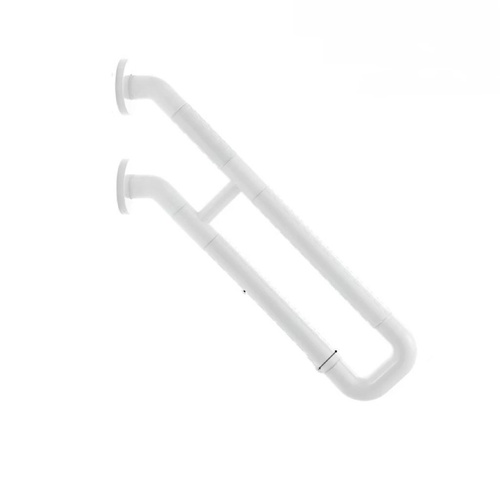 Hot Selling ABS Nylon 135 Degrees Fixed Thickened Bathroom Grab Bar Stainless Steel Safety Toilet Handle Shower Assist Handrail