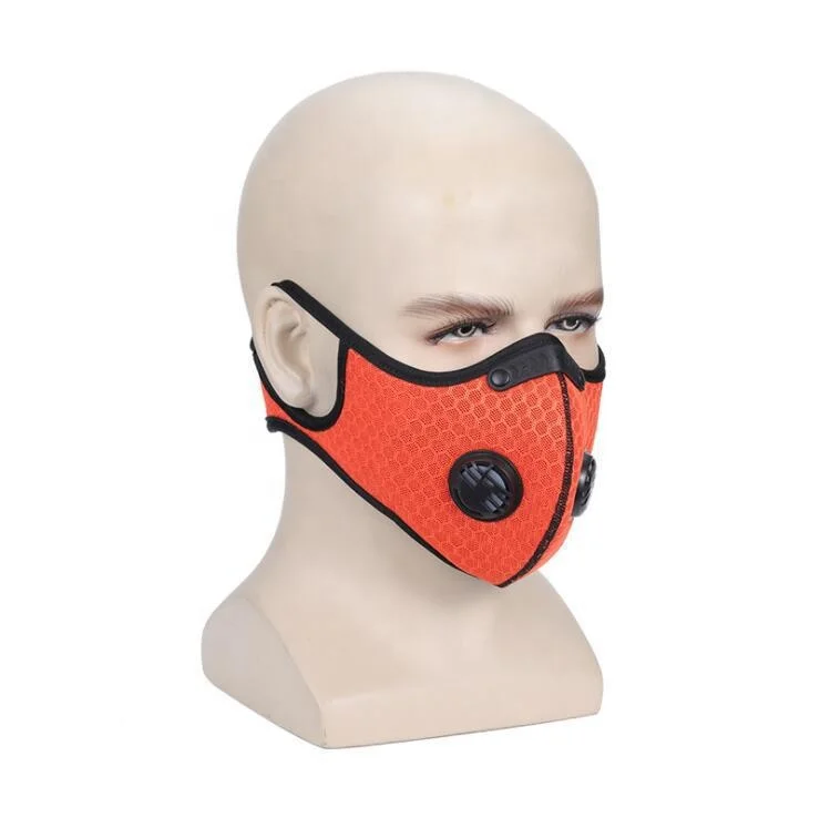 
Outdoor Sport Anti Pollution Dust Reusable Activated Carbon Filter Mask for Motorcycle 