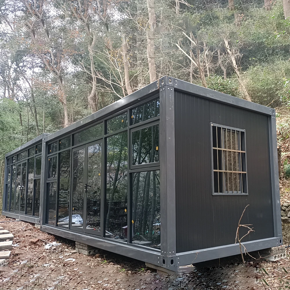 China Factory Wholesale Cheap 40 Ft Luxury House Prefab Modular Homes Expandable Container House