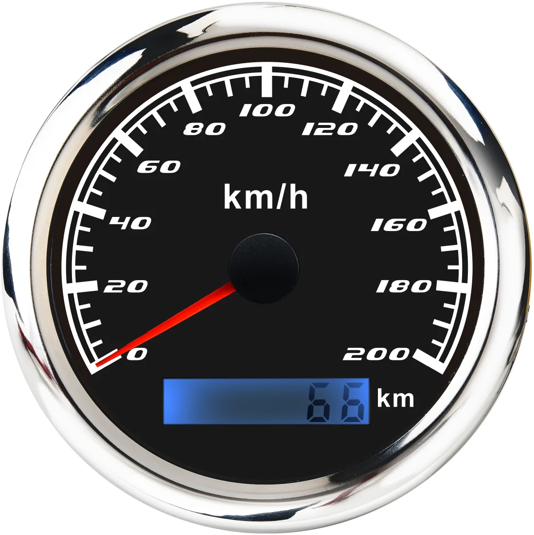 Pointer GPS speedometer for Racing car motorbike 30-200kmh mph knots
