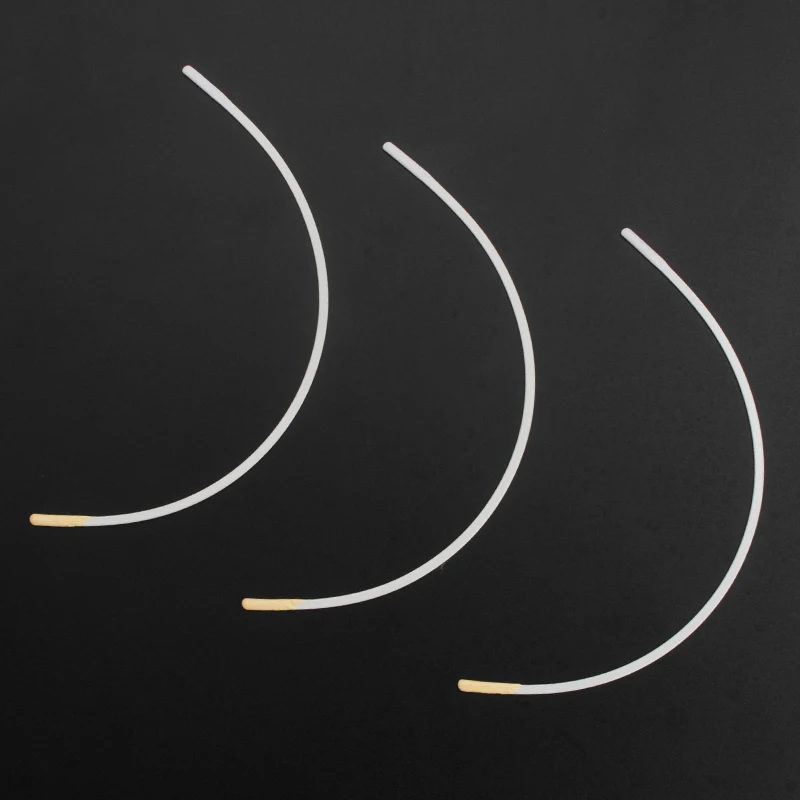 In stock good quality nylon coated stainless steel wire bra wire underwear steel ring