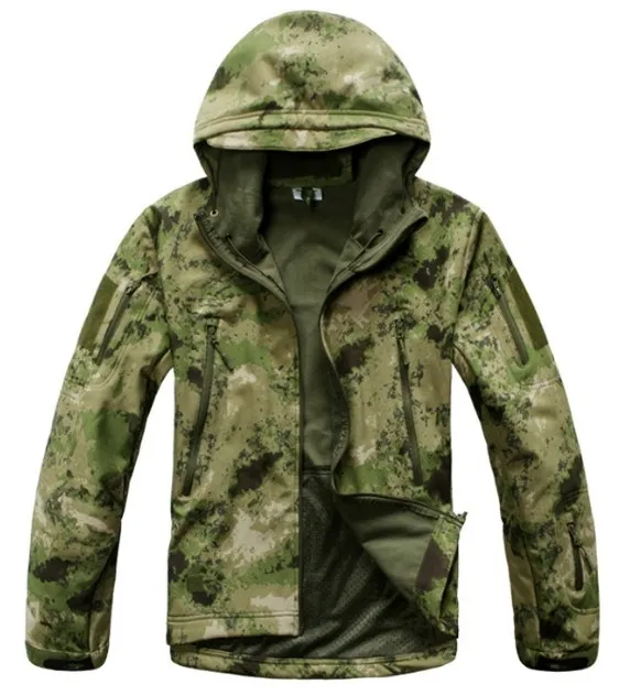 Military Style Tactical Commander Jacket Softshell Army Waterproof Windproof Coat Military Clothing Uniform