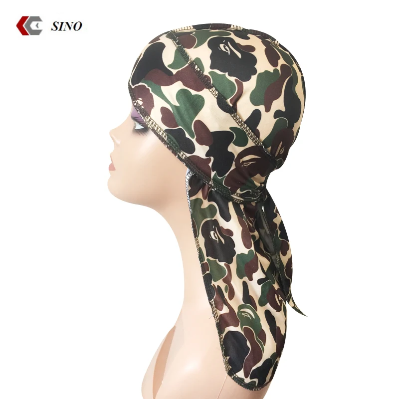 
 Высокое качество, Прямая продажа с завода, тянущийся дураг с принтом, горячая Распродажа, спандекс, дураг, шарф для волос, этническая бандана, пиратская шляпа, OEM  