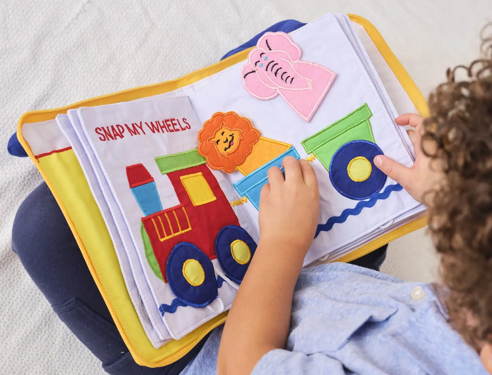 My Quiet Book By My Growing Season - Interactive Cloth Busy Book Toddlers Preschool