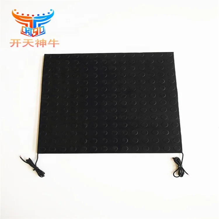 
Simple to install rubber Industrial safety carpet mat weight sensor switch 