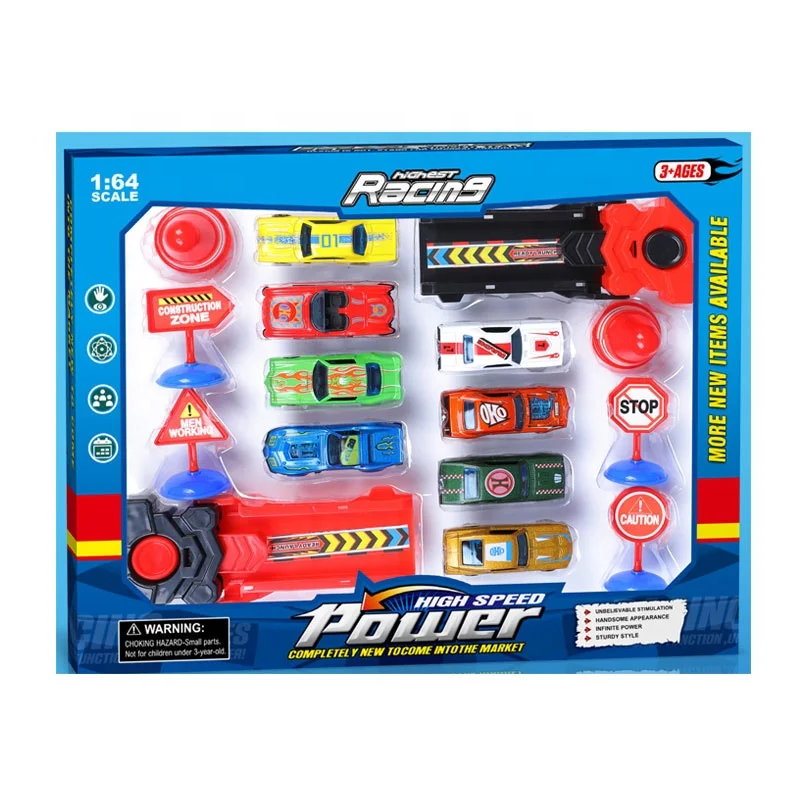 High speed ejection & sprint racing toys 1:64 classic car children sliding mini die cast Model Cars  exquisite  Toy Vehicles