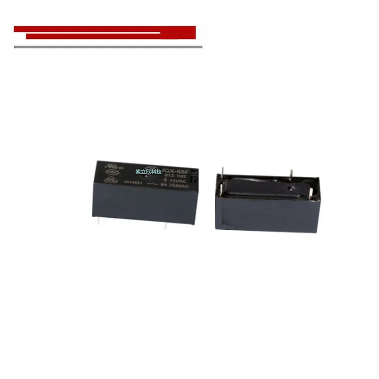 original A set of normally open relays 8A  4PIN  5V 12V 24V  JQX-68F-024-1HS  JQX-68F-012-1HS  JQX-68F-005-1HS   New  relays