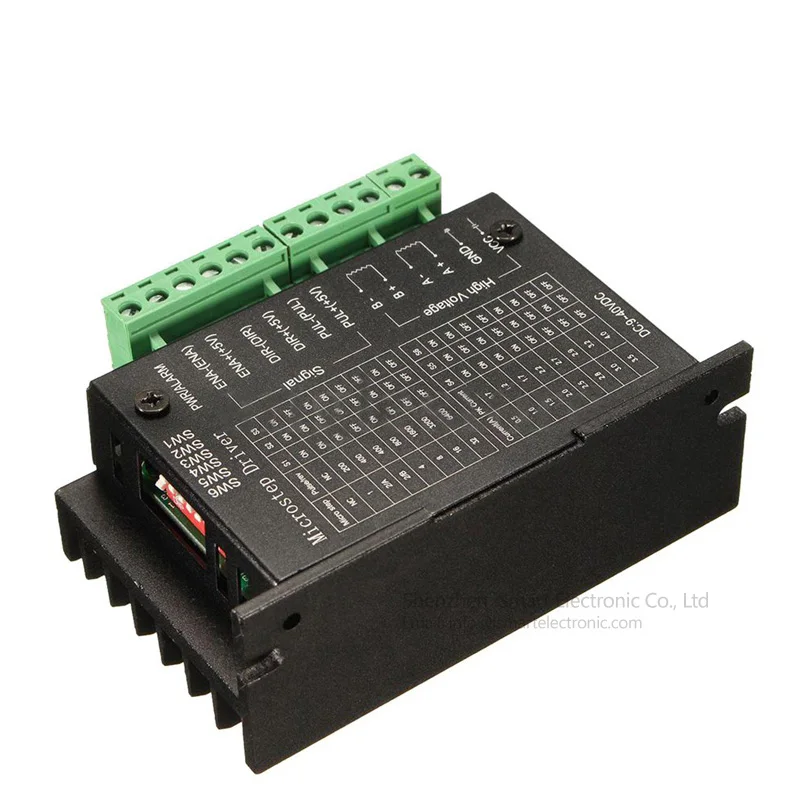 I-SMART TB6600 Stepper Motor Driver 4A 9~42V TTL 32 Micro-Step CNC 1 Axis NEW 2 or 4 Phase of Stepper Moto 42, 57, 86