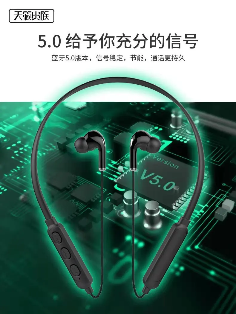 Розничная упаковка оптовая продажа качественные беспроводные наушники-гарнитура Tlai для