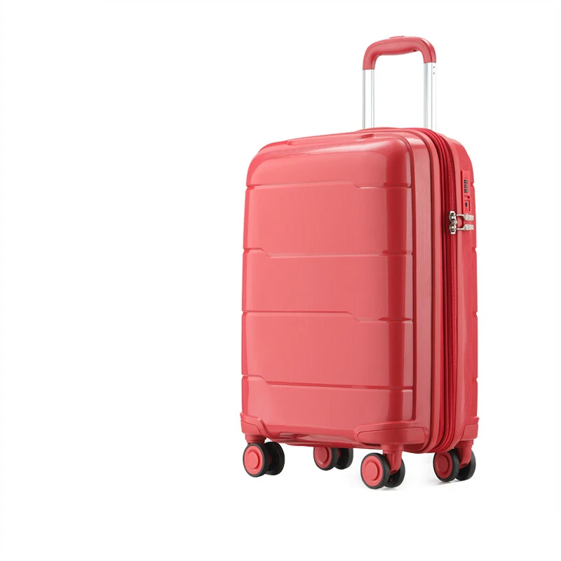 Waterproof And Wear Resistant Travel Capacity Expansion Carry-On Bags Trolley Luggage