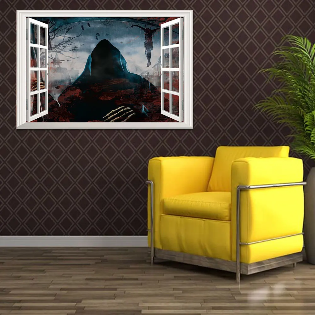 Halloween wallpaper 3d wall sticker wall adhesive sticker wall stickers for kids