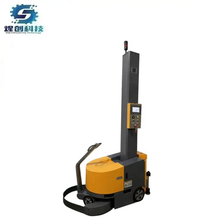 Factory Price Automatic Robot Pallet Stretch Film Wrapper Packing Machine For Sale