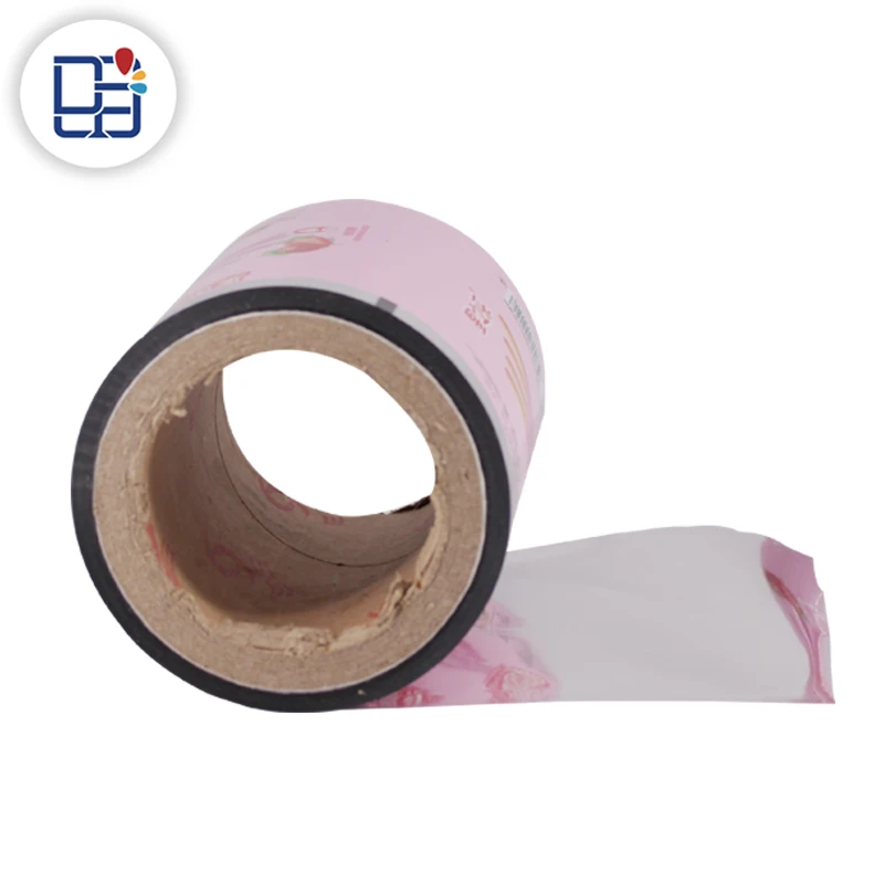 Custom Food Grade Copperplate Printing Potato Chips Roll Tube Food Cover Film Plastic Mylar Roll Film