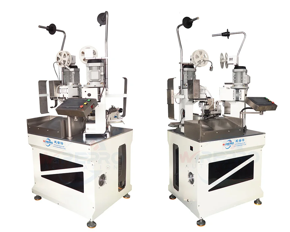 TA-D01 Auto two ends wire cut strip terminal crimping machine