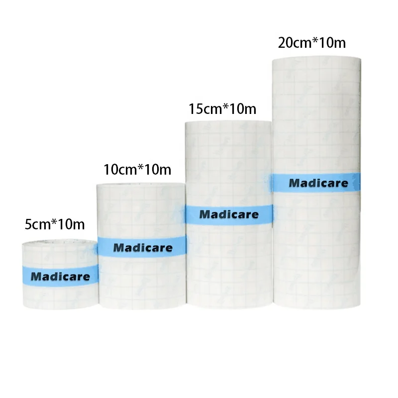Водонепроницаемый прозрачный пластырь для фиксации, липкая лента, Бинт-Стик, перевязка, тату, пластырь, рулон полиуретановой пленки Fixomull