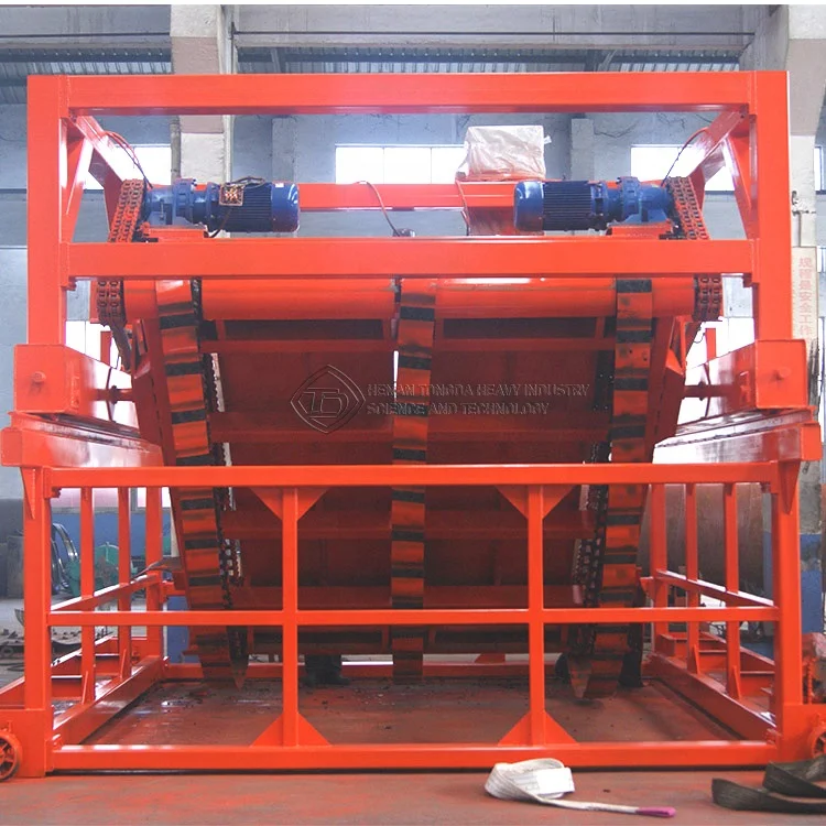 agriculture fully automatic towable straw chain plate type compost machine equipment for sale