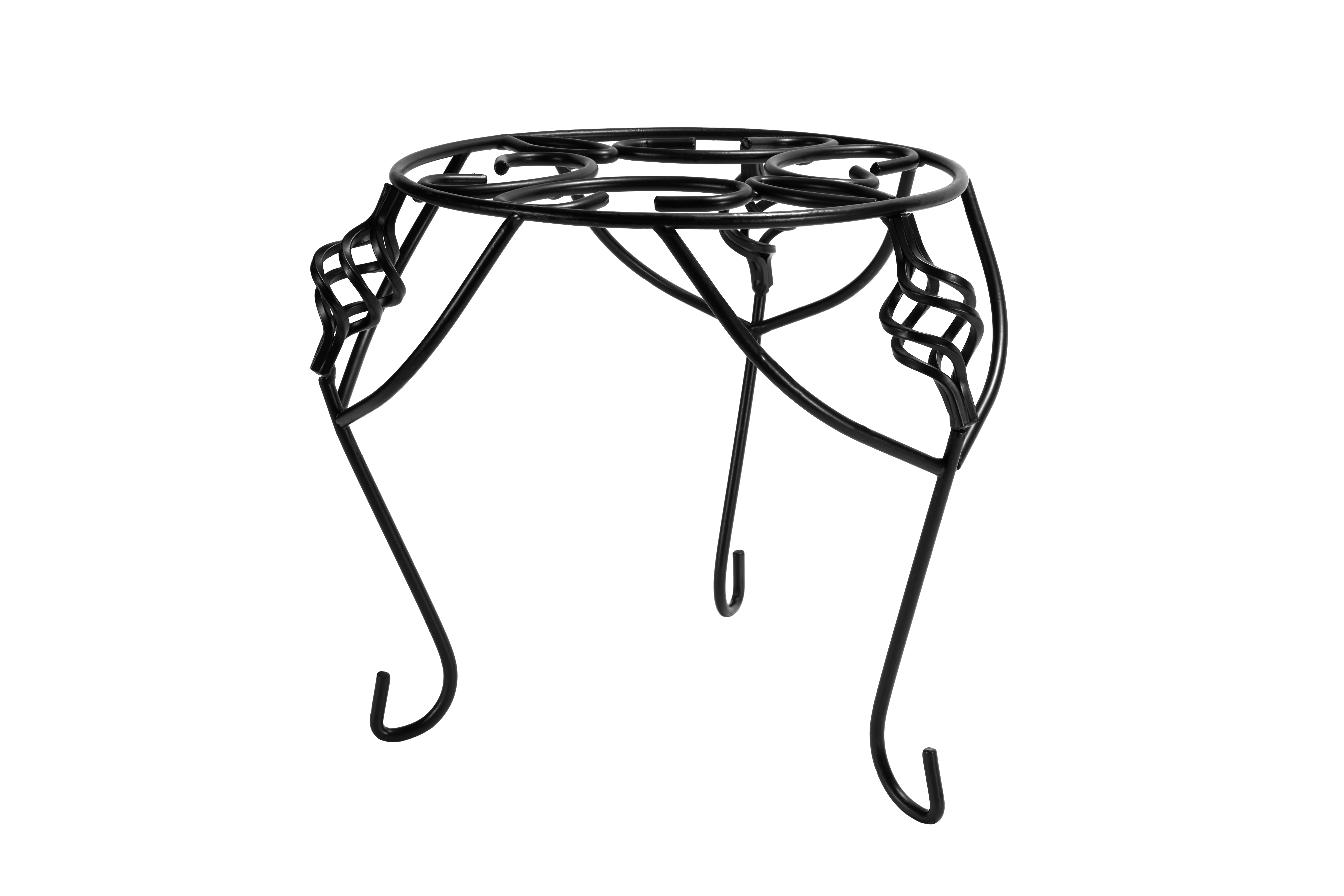 Factory wholesale household Iron floor type porch flower pot rack