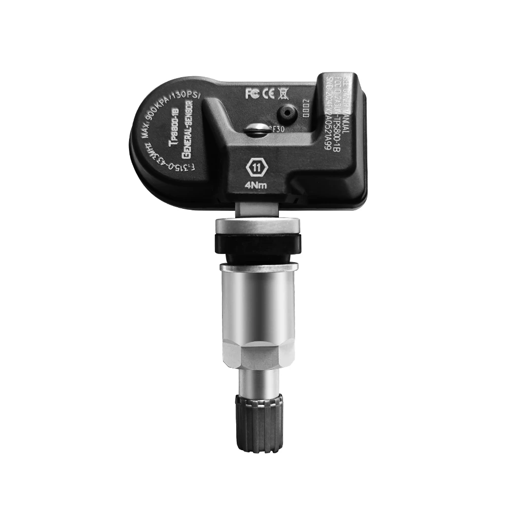 Factory direct sales programmable sensor 315MHz 433MHz metal valve sensor