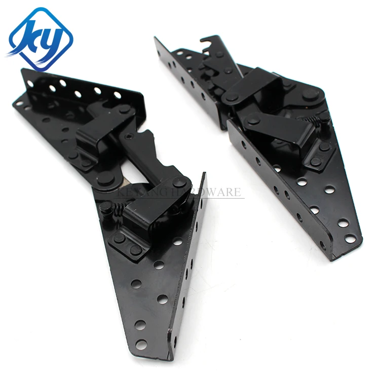 Functional Hinges Metal Click Clack Futon Sofa Cum Bed Mechanism