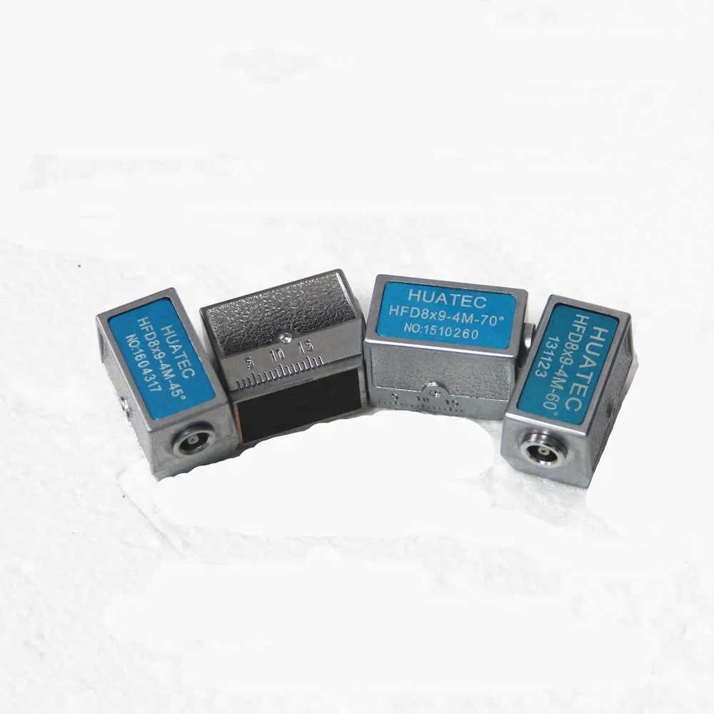 Angle Beam Transducer Ultrasonic Flaw Detector Probe NDT UT Weld Inspection Testing
