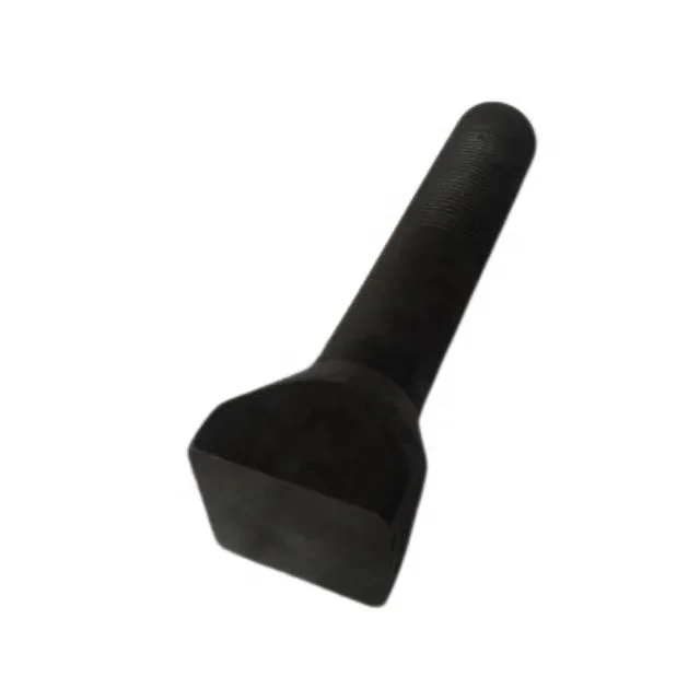 Manufacturer Special Shape Bolt High Tensile Steel For Ball Mill Machinery Carbon Steel Black Oxide Crusher Bolt Liner Bolt