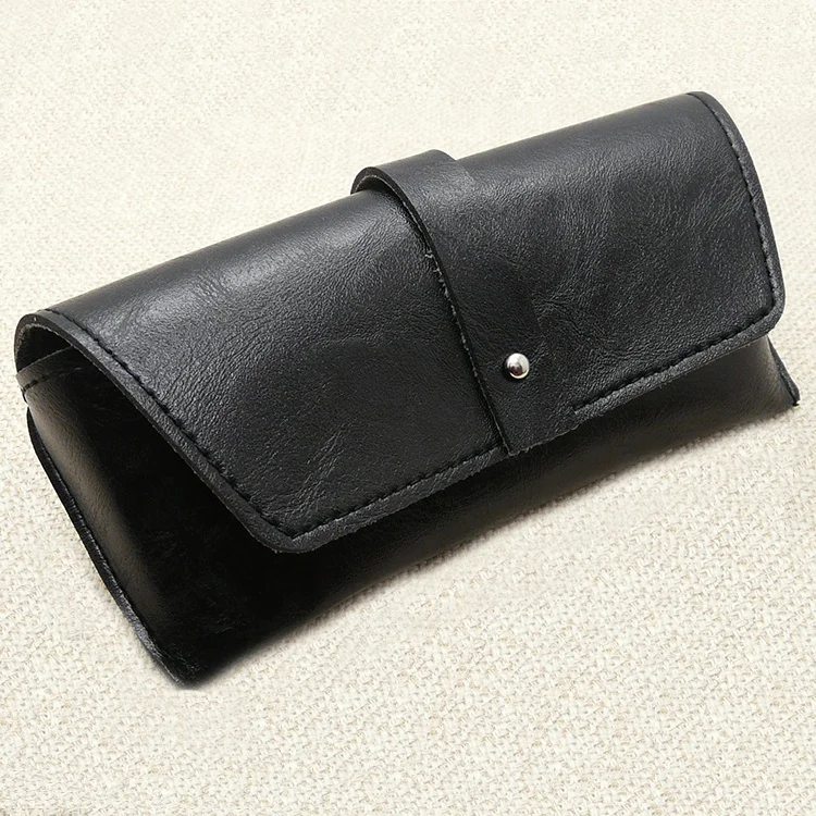 PU Material Dark Color Fashionable Design Packing Eye Glasses Case YT-ORN-044