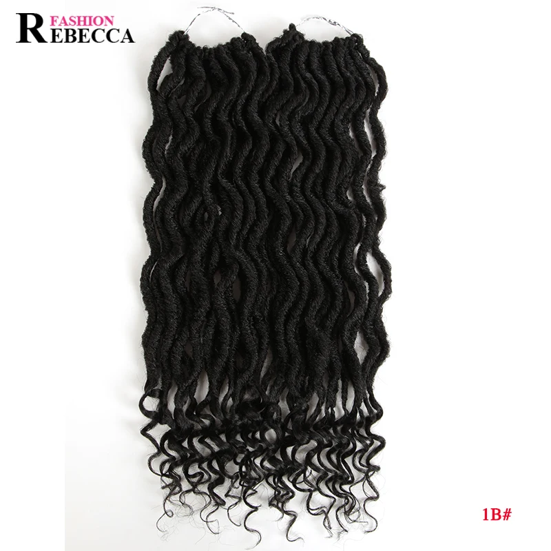 Rebecca Fashion ombre synthetic crochet braid hair twist braid hair hot sale crochet braid hair extensions