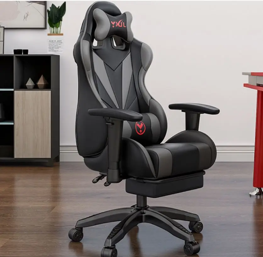 Factory Direct Sale Height Adjustable 360 Swivel Comfortable Cover Computer Gamer Racing Gaming Chair With Footrest