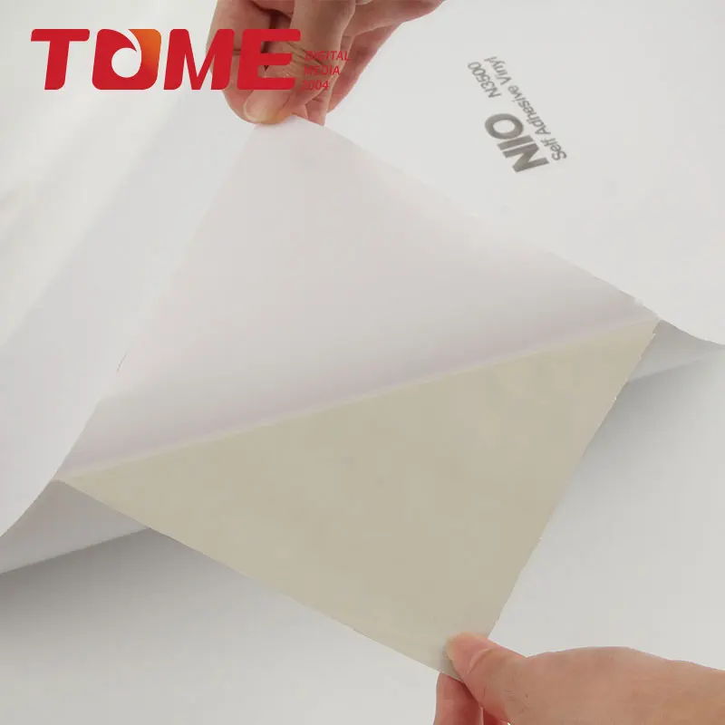 Глянцевый матовый ПВХ самоклеящийся виниловый растворитель для печати клейкий винил/винил клейкий