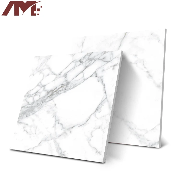carreaux de sol 600x600 calacatta white floor porcelain carrara marble tile