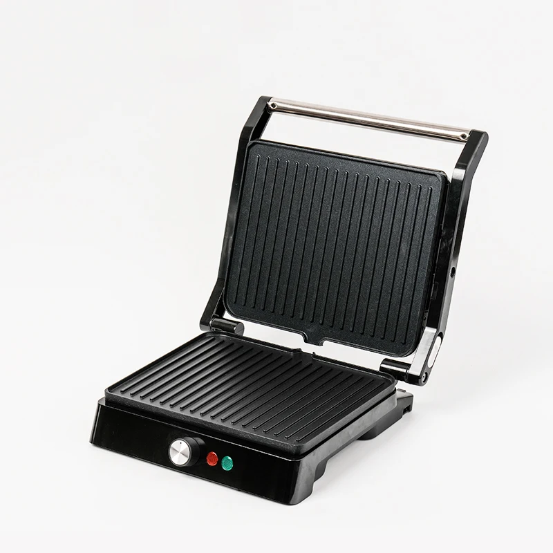 New Design 1800W 3kg electric safety BBQ Fast Cooking Contact Grill Adjustable Temperature Control Grill Maker With a  Oil Tray