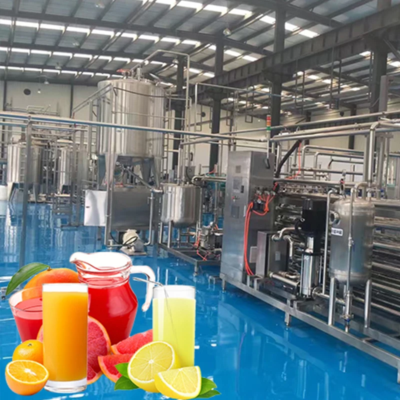 Professional supplier orange juice processing plant fruit complete line juice machine
