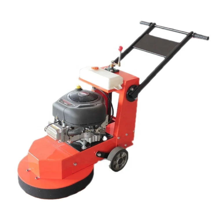 Petrol powered concrete polisher