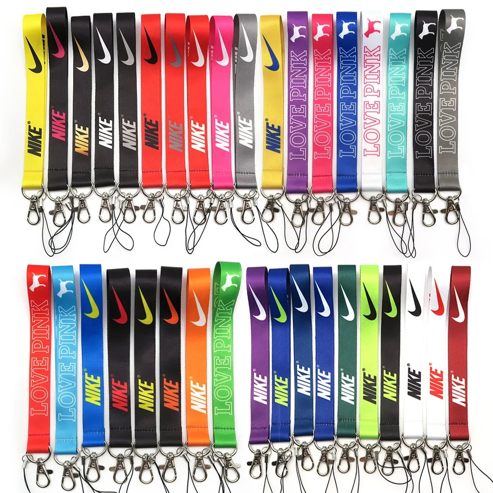 Multi Color Off White Keychain Lanyard N ike Lanyards For Keys Love Pink Lanyard Bulk