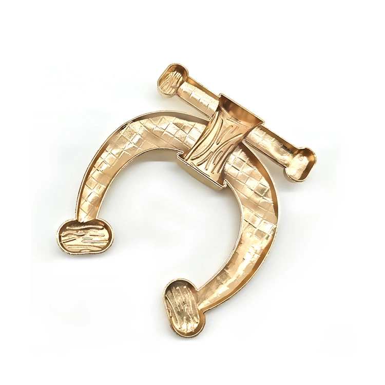 Custom Reusable Swimwear Bra Clip Underwear Decorative Accessories Rust Resistant Rose Gold Alloy Bikini Buckle For Swimwear