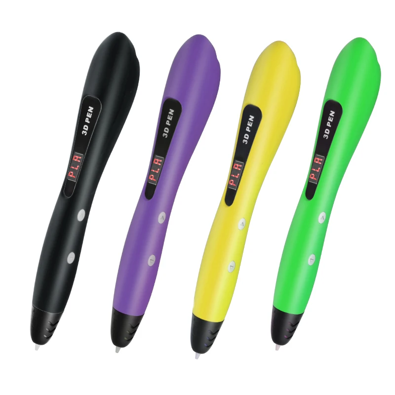Intelligent Safe Vp02 Modle Best 3d Pen Pla Professional Kit for Adults Digital Printer 3d Stereo Printing OLED Screen ROHS