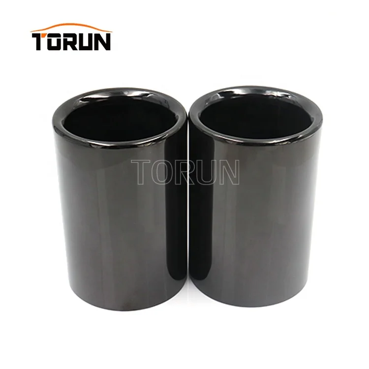 Black performance m style exhaust muffler for bmw  F10 F18 535