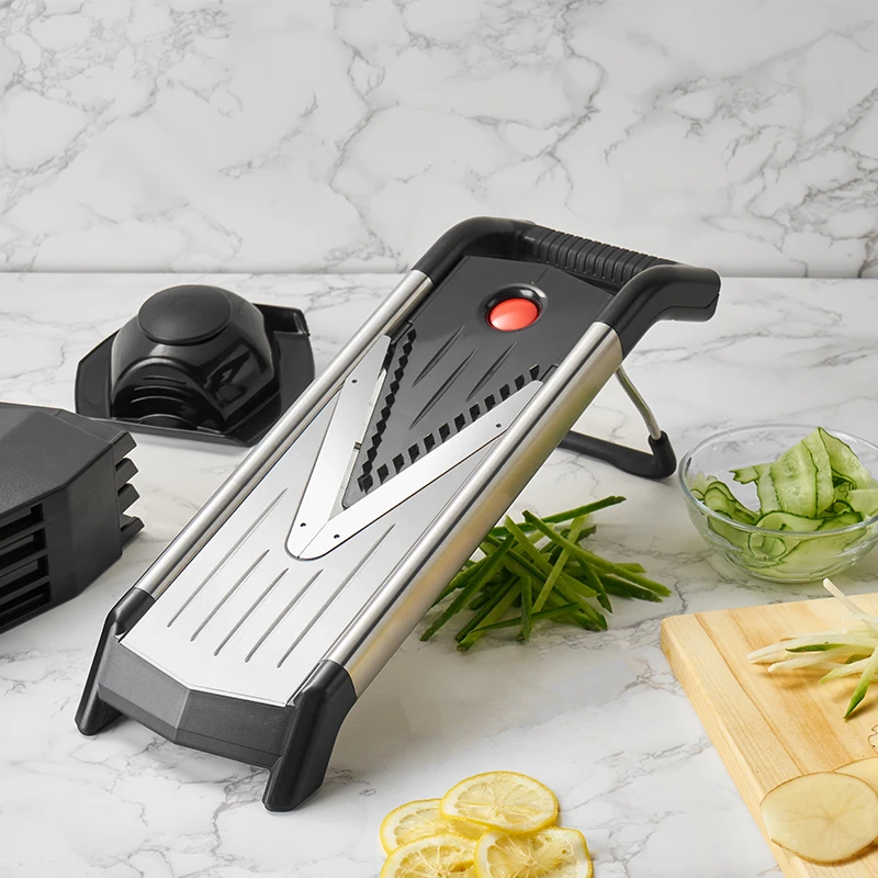 Stainless Steel Potato Fruit Slicer Kitchen Accessories Manual Mandoline Grater Vegetable Fruit Cutter Slicer