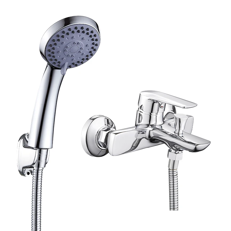 Настенный душевой набор HUADIAO, смеситель для воды для душа в помещении, аксессуары для ванной комнаты для душа