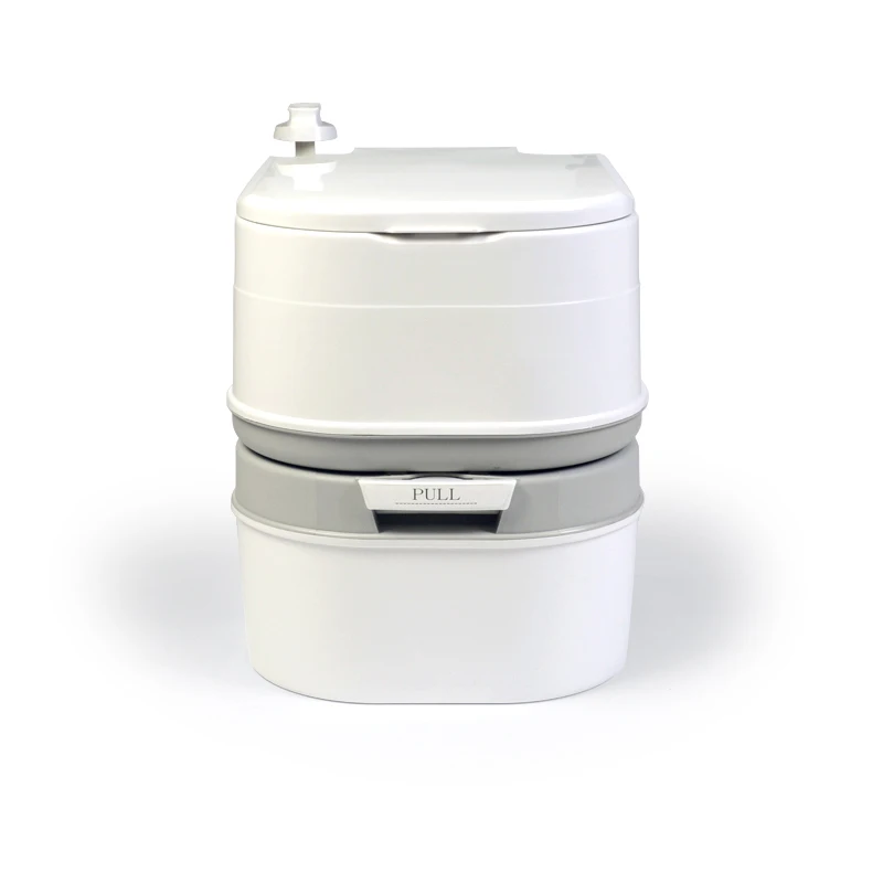 OC13 24L 5 Gallon portable mobile toilet with sink in container trailer